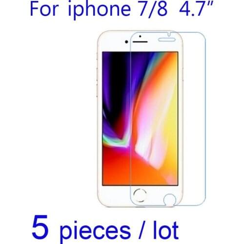 2017 New 5pcs Mobile Screen Protector Guard Clear/Matte/Nano Anti-Explosion Protective Films for For i Phone i7 i8 7 8 Plus X 10
