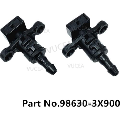 1 pair Genuine For Windshield Washer Nozzle Cleaning nozzle of wiper For Kia Rio 2011 - 2017 K3 Cerato Forte Shuma 2016 -2018