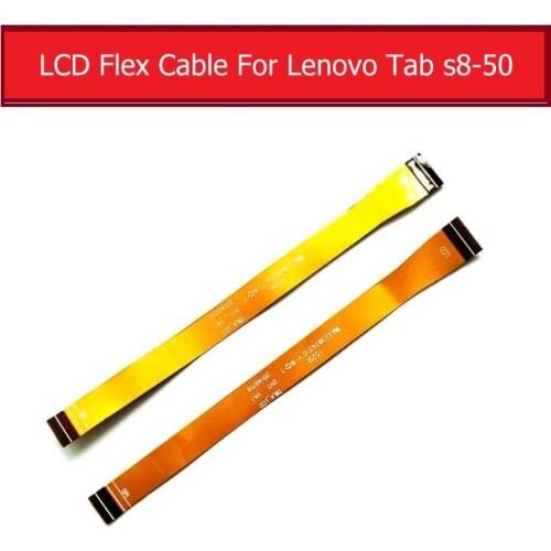 Genuine LCD Flex Cable For Lenovo Tab S8 S8-50 8.0" LCD Display Screen Connector board flex Ribbon Tablet Replacement Parts