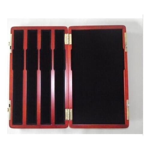 Excellent solid wood Flute Head Case