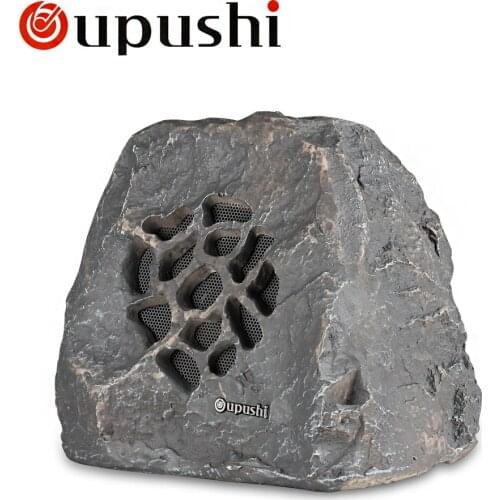 Oupushi outdoor 5" rock speaker 20w coaxial waterproof yard sound system