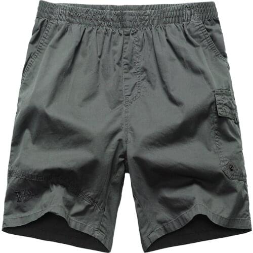 Plus size five-point casual shorts men add fat to increase pants
