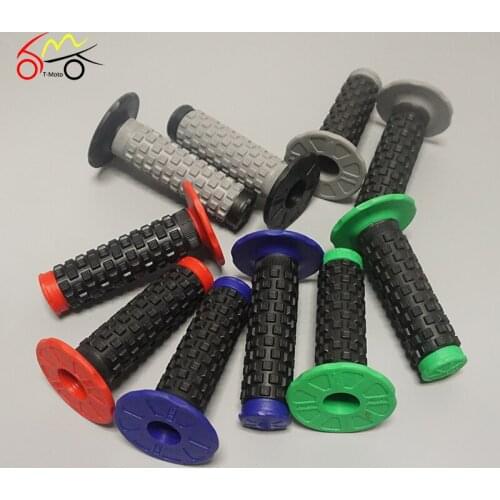 Handle Grip Motorcycle High Quality Dirt Pit Bike Motocross 7/8" Handlebar Rubber Gel Hand Grips Brake Hands