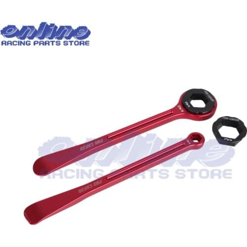 Motorcycle Tyre Iron Set Changing Tool Kit Raceline Levers Hex Wrench Spanner Head 10MM 22MM 27MM 32MM For Japananese Bike