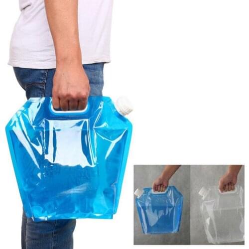 Outdoor Water Bags Large Capacity Foldable Drinking Camp Cooking Water Container BBQ Drinking Bag Camp Hiking Picnic Water Bag