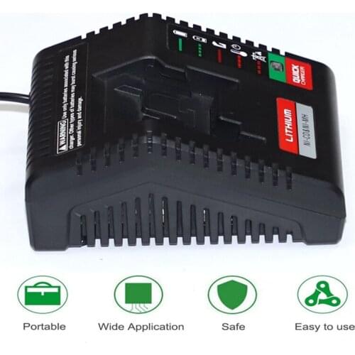 Dawupine PCMVC PCLMVC PCXMVC Li-ion nickel-cadmium Battery Charger For Porter Cable Stanley 18V PC18B-2 PC18BLX PC18BLX PC489N