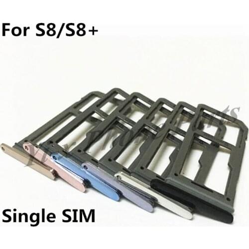 1PCS Single SIM Card Slot SD Card Tray Holder Adapter for Samsung Galaxy S8 G950 S8 Plus G955