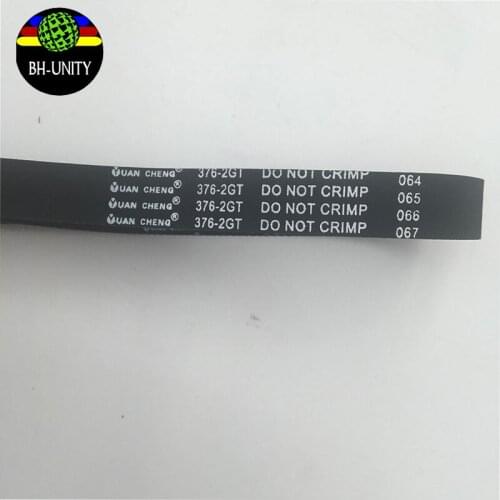 2pcs/lot inkjet printer small belt 376-2GT/Aprint Atexco Myjet Allwin Carriage O ring flat belt 2GT-376 normal spare parts