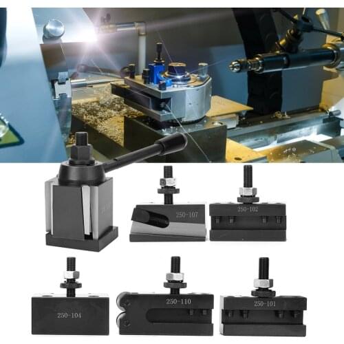 250-111 Piston Type Post Tool Holder Wedge Type Boring Knurling Turning Toolholding