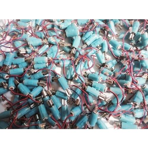 3V 4mm MIcro Small Linear Vibrator Motor With Connector 4mmx12mm Model 0412 Series Vibrating Pager Motor For CellPhone Sextoy