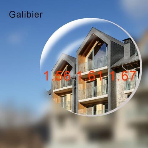 Galibier Glasses Lenses Aspherical 1.56 1.61 1.67 Prescription Glasses With Lenses Myopia Hyperopia Presbyopia Optical Lens