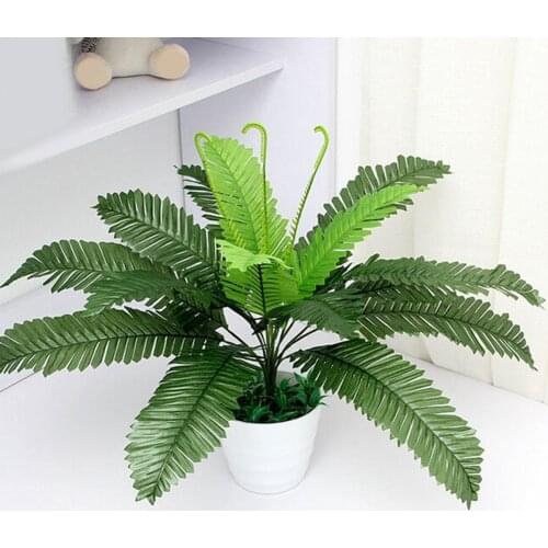 Fake Grass Plant Decoration Artificial Decoration Green Home Garden Party Decor Plastic Leaf Foliage Asparagus Fern