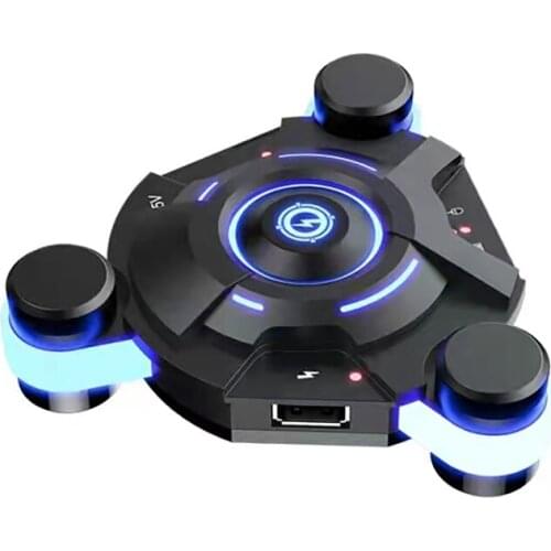 Keyboard Mouse Converter Wireless Bluetooth Connection for Mobile Game IOS and Android Universal