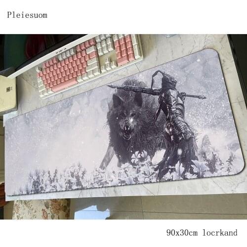 Dark souls 3 mouse pad 90x30cm gaming mousepad anime Adorable office notbook desk mat cool new padmouse games pc gamer mats