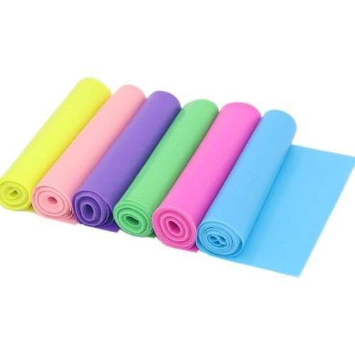 Yoga Exercise Bands Resistance Rubber Band Fitness Equipment Yoga Training Loops Pilates Band 1500mm workout bands