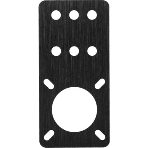 For NEMA17 Stepper Motor Mount Plate Anodized Aluminum Mounting Plate for NEMA 17 Stepper Motors/Linear-3D Printer Accessories