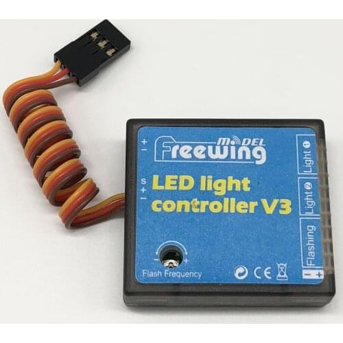 Freewing LED light controller V3 for Yak130 Yak-130 90mm Stinger 90mm P51 rc jet plane Ready2fly