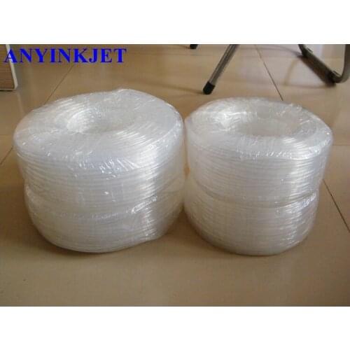 Plastic transparent ink tube 6*4mm single line soft ink tube for allwin starfire printhead solvent printer