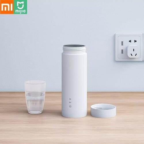 XIAOMI YUNMI Portable Electric Kettles 400ml Thermal Cup Travel Water Cup Boil Water Keep Warm Smart Kettle Kitchen Appliances