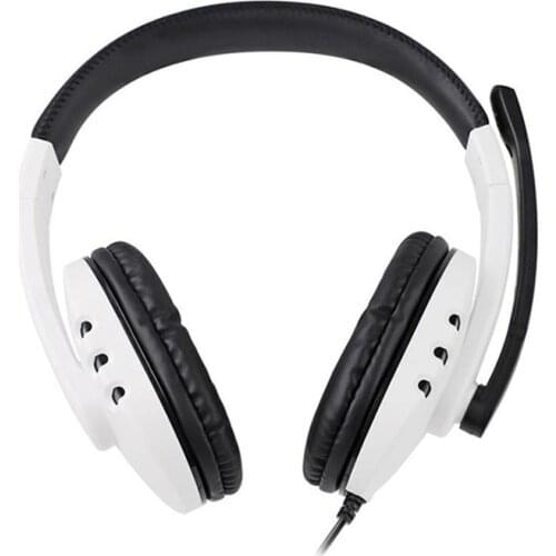 Wired Overear Gaming Headset PC Gamer 3.5mm for PS5 One PS4 PS3 NS Headphones Surround Sound Laptop Tablet PC