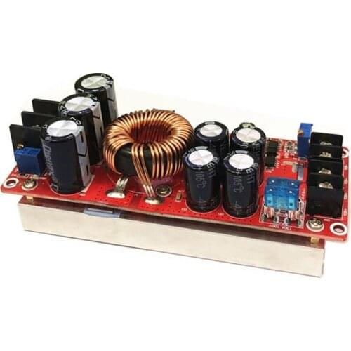 DC 20A 1200W Adjustable Boost Constant Current Module Variable Voltage Power Supply IN 8-60V Diy Electronic PCB Board