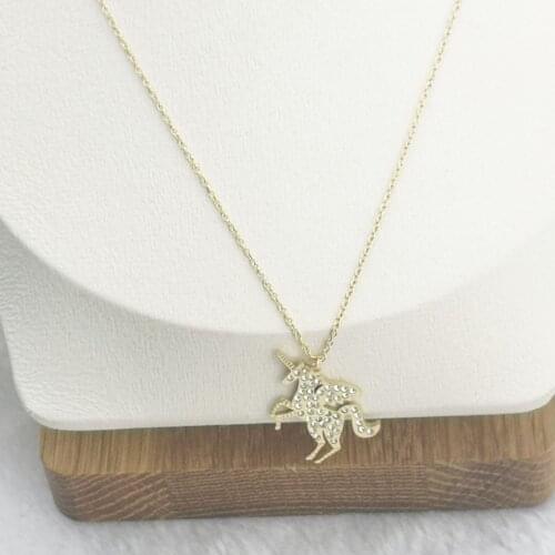 Love cat european and american classic women luxe leopard head necklace steel