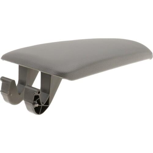 Grey Armrest Center Console Lid Cover for 4-door For Audi A4 B6 B7 A4L 02-07