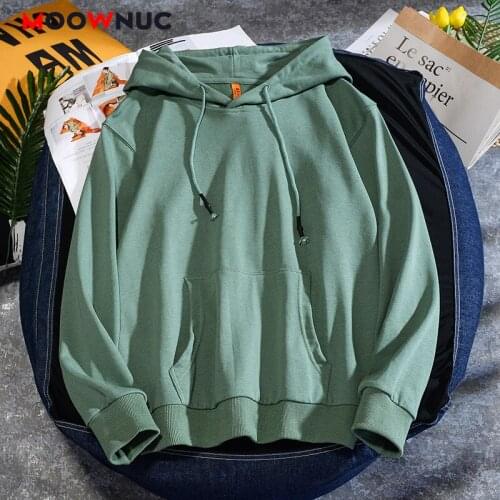 Sportswear Fashion Hoodies For Men 2021 Spring Autumn Casual Outdoors Tracksuit Pullover Classic Hombre Sweatshirt Hat MOOWNUC