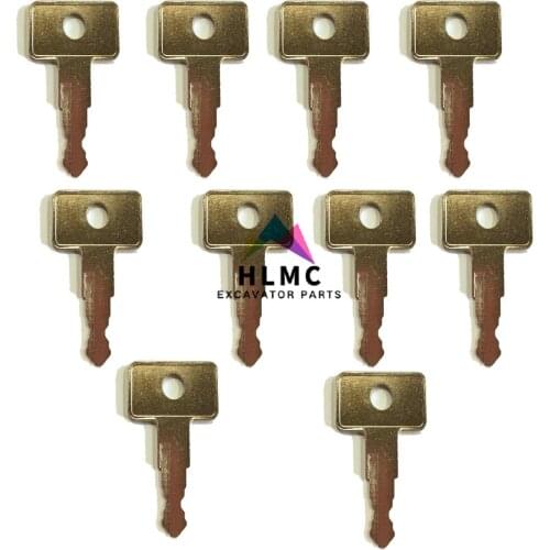 2PCS Excavator Heavy Equipment Tractor RE183935 metal Ignition Key for john deere