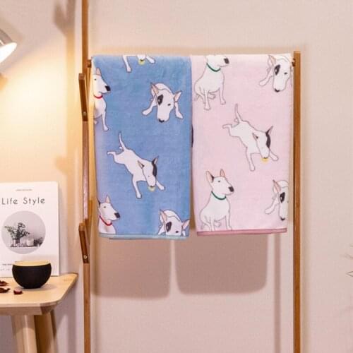 Four Seasons Can Be Used Cartoon Pet Blanket Student Cover Leg Air Conditioning Blanket Flannel Toddler Nap Blanket 100*75cm