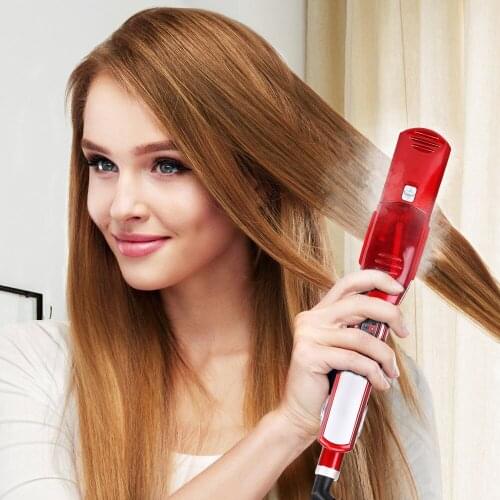 Steam Hair Straightener Professional Steam Vapor Hair Flat Iron Hair Irons Ceramic Hair Straightening Hair Curler Hair Styling