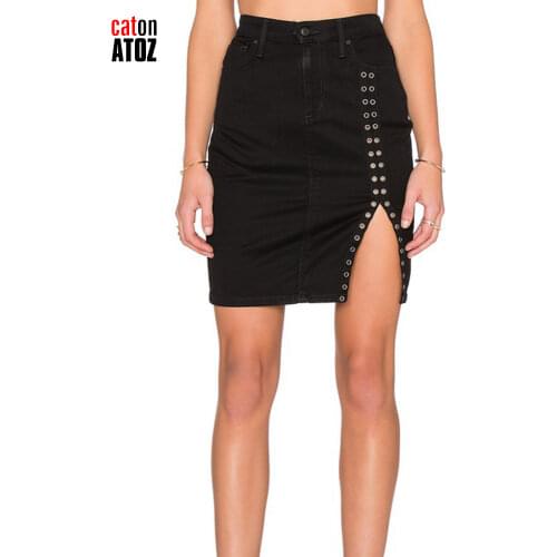 Youaxon Slit Pencil Skirts