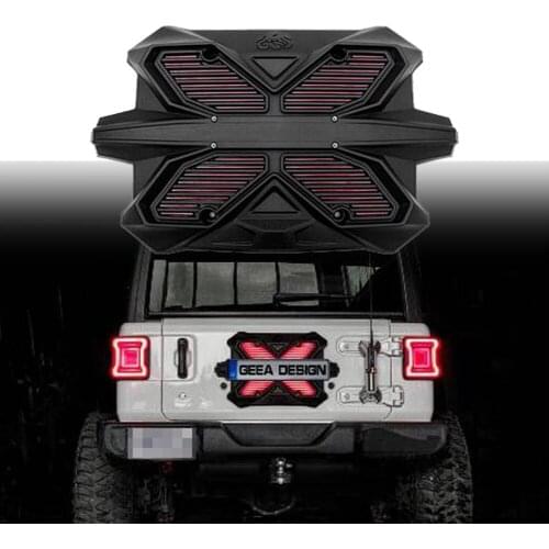 Tailgate Sealing Plate With LED Brake Light For J E E P Wrangler JK 2007-2017 & JL 2018