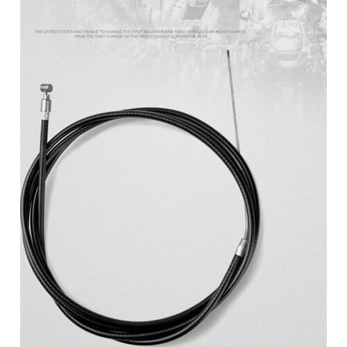 1pc Universal Cycling Mountain Bike Brake Cable Gear House Tube Housing Protectors 175cm Anti-friction Stainless Steel Housing