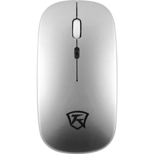 2.4G Rechargeable Silent Dual Mode Aluminum Alloy Mouse Optical Mice For Laptop