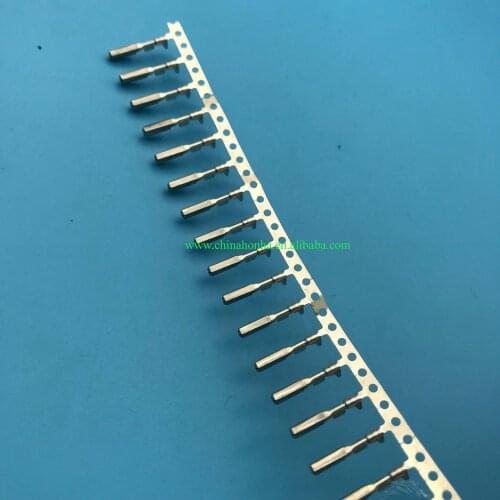 50pcs5-968221-1 ecu small terminal Seat crimp pins For Use With ECU 284743-1 MQS SOCKET replace AMP TE Tyco wire crimp terminal