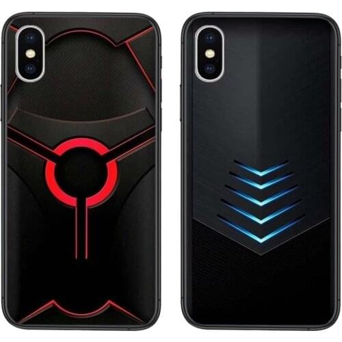 For Galaxy Note 10 Lite 9 8 20 Pro A7 A8 2018 A10 M31 M51 A10S A11 Black Light Dark Pattern Personalisation Soft TPU Phone Case