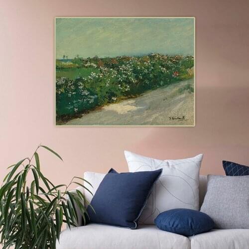 Citon Joaquin Sorolla《Valencia 》Canvas Art Oil Painting Artwork Poster Decorative Picture Wall Decor Home Living Room Decoration