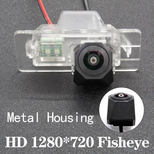 HD 1280*720 Fisheye Metal Housing Car Rear View Camera For BMW 3 Series E90 E91 E92 E93 F30 F31 F34 5 Series E39 E60 E61 F10 F11