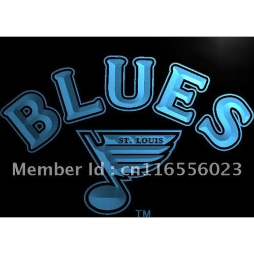 LA528- Blues Bar Pub LED Neon Light Sign home decor crafts