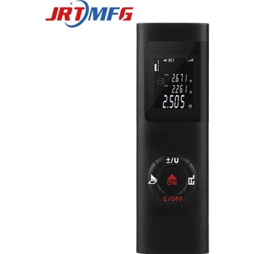 JRTMFG Laser Rangefinder Lithium Battery USB Charging High Precision Measurer Portable Handheld Infrared Laser Distance Meter