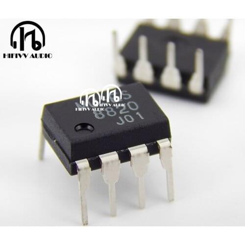 Hifi Audio Muses 8820 Japan Fever Double Channel Operational Amplifier Muses8820 IC Chip OP AMP