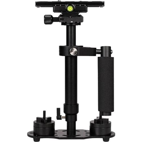 S40 Camera Handheld Stabilizer for Dv Digital Slr Nikon Canon, for Sony, Panasonic with Quick Release Plate
