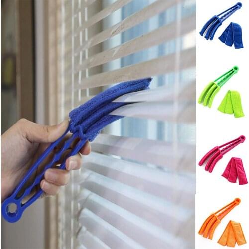 Washable Cleaning Brushes Clip Window Blinds Brush Air Conditioning Cleaner Household Multifunctional Dust Cleaning Tool