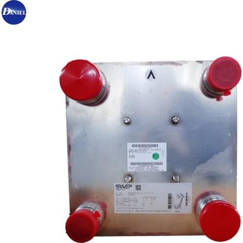 Titanium brazed heat exchanger three-stage falling film evaporator three effect