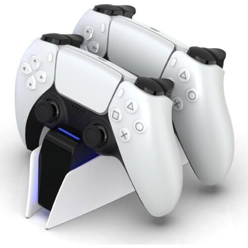 Type-C Dual Sense Charging Station for PS5 Dual Charging Dock Charger Stand Wireless Game Controller Gamepad Accessories