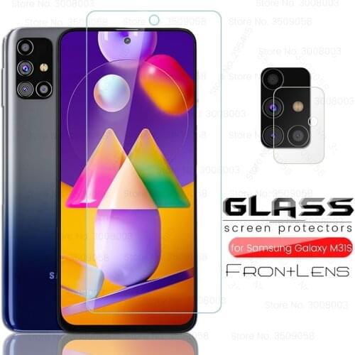 Protective glass samsungm31s galaxym31s steklo screen protector for samsung galaxy gelaxi m31s m31 m 31 s 31s camera front movie