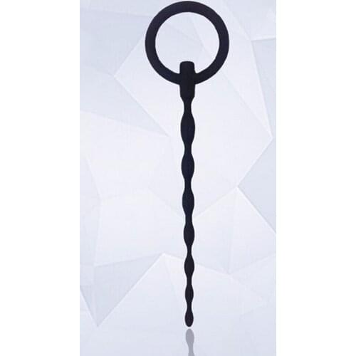 130cm Silicone Male Penis Plug Tube Urethral Stretcher Irritation Rod Urethral Sound Catheter Dilator Massage