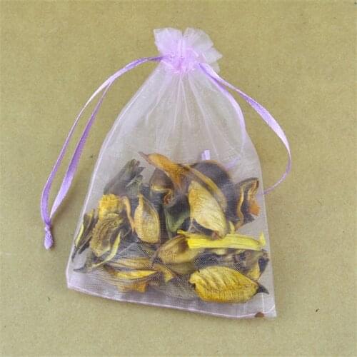 17x23cm light purple Drawable Organza Jewelry Bags Embalagem Para Presente Christmas Wedding Gift Bags 100pcs/lot Wholesale