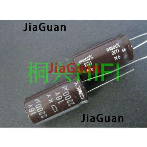 20pcs NEW CHEMI-CON NIPPON KY 16V2200UF 12.5x25MM electrolytic Capacitor 2200UF 16V NCC ky 16v 2200uf